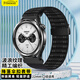 Freeson透气尼龙磁吸表带适用小米Watch S4S3S2S1S1Pro color2 22MM快拆编织工艺磁吸式降落伞表扣舒适
