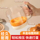 松册家用搅蛋杯厨房打蛋器搅奶油半自动打泡打发鸡蛋打蛋棒烘培大容量 奶黄色1个装-快速打蛋/自带滤网 半自动搅拌器