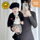 G.DUCK KIDS小黄鸭小月龄毛衣小外套春秋款a类0一2岁婴儿毛线开衫上衣四季款 黑色A类毛线开衫 百搭柔软 90 适年龄9-18月参考体重22-26