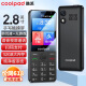 酷派（Coolpad）老年人手机2.8英寸触屏手写 全新学生无游戏防沉迷 安卓智能纯净版 32G大内存扫码支付K58 黑色