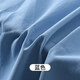 3号馆仿棉麻布料肌理褶皱感连衣裙衬衫衣服汉服背景布桌布手工diy面料 蓝色 半米价