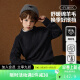ASK JUNIOR儿童毛衣男童春季中大童羊毛衫慵懒感线衫内搭针织衫外套 深灰色 140