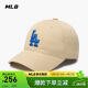 MLB帽子男女软顶棒球帽虞书欣明星同款运动鸭舌帽3ACP6601N-07BGS-F