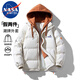 NASA MARVEL棉服男棉衣冬季连帽外套加厚保暖面包服运动百搭情侣装棉袄子