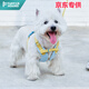 TUFF HOUND它愿狗狗牵引绳遛狗绳子中小型犬防爆冲轻便型胸背带TF022天空蓝S