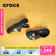 卡骆驰crocs洞洞鞋贝雅男鞋女鞋轻便耐磨一脚蹬拖鞋休闲鞋|10126 黑色-001 41 /42(260mm)