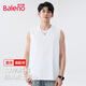 班尼路（Baleno）纯棉背心男夏季户外运动百搭休闲男士t恤宽松简约潮牌无袖上衣