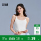 森马（Semir）背心女短款显瘦小个子夏季2025简约风亨利领紧身吊带109325102003