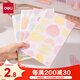 得力（deli）香味笔记本子记事本学生软抄本A5/40张缝线本FA540-Q觅旅系列