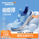 Skechers斯凯奇闪穿鞋春秋款一脚蹬网面透气休闲鞋女童运动鞋403866L