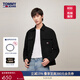 TOMMY JEANS【宽松灯芯绒】春夏季男装美式复古工装风衬衣衬衫男外套19515 黑色BDS L （推荐：155-170斤）