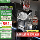 惠康（HICON）制冰机商用摆摊全自动冰块机30/35kg大容量酒吧冰块奶茶店全自动制冰机方块制冰器 爆款【倒扣桶+自吸桶】不锈钢-预约制冰-产30KG