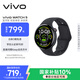 vivo WATCH 5 蓝牙版 辰夜黑 全天候心率血氧监测血压功能 全新蓝河操作系统 iOS跨系统兼容智能手表