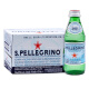 圣培露（SANPELLEGRINO）意大利进口矿泉水 圣培露天然饮用气泡水250ml玻璃瓶24瓶整箱