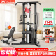 军霞（JUNXIA）单边飞鸟综合训练器高位下拉练臂引体向上龙门架家用力量训练器材 升级款/70KG配重+包安装+仰卧板