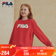 FILA【抗菌功能】斐乐儿童童装2025年冬季男女童小童加绒卫衣