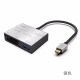 BSN Type-C XQD读卡器兼容M/G系列储存卡读取XQD卡SD卡U盘接口USB3.0高速 XQD读卡器【银色】 Type-c接口
