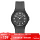 卡西欧（CASIO）小黑表男女表中性学生公务员考试中高考可用石英表MW-59-1B