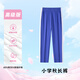 创童【高级版】深圳校服小学生男女春夏薄款长裤校裤大白条裤子135