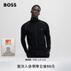BOSS 男士24夏细节装饰弹力棉质拉链夹克50515366