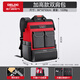 德力西电气（DELIXI ELECTRIC）双肩工具背包结实耐用电工帆布收纳多功能维修箱包加厚五金17寸