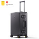 地平线8号（LEVEL8）商务行李箱男旅行箱（标准版）铝镁合金登机箱20英寸拉杆箱女灰色（锤科出品）