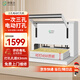 悍隆企三孔电动打孔机档案卷宗专用装订机 三孔一线83mm标准孔距打孔HZ2142