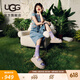 UGG夏季女士时尚舒适炫金系列厚底纯色露趾魔术贴休闲凉鞋1152685 SSAL | 海盐色 38 39码以下脚宽脚背高建议大一码