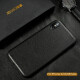 锦灏（Jinhao） iPhoneXS MAX手机壳真皮商务全包苹果11pro保护套时尚XR后盖防摔 5.8英寸苹果X/XS荔枝纹单底黑色