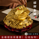 缤越黄铜金蟾招财摆件三足金蟾摆件金蝉黄铜金蟾蜍摆件店铺开业礼品