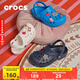 crocs卡骆驰贝雅儿童洞洞鞋男女童户外包头沙滩鞋拖鞋/207013/207012 白色-100 35 (215mm)