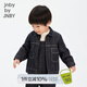 jnby by JNBY[江南布衣婴童]秋夹克外套大口袋潮酷休闲感男女童婴儿YN8610400 991牛仔藏青 100 cm
