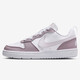 耐克NIKE女子休闲鞋 COURT BOROUGH 运动鞋DV5456-134白/粉紫38.5