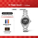 泰格豪雅TAG Heuer【520礼物】瑞士手表竞潜系列时尚钻石日历女士机械腕表 WBP2410.BA0622