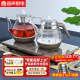 容声（RONGSHENG）烧水壶底部全自动上水电热水壶泡茶专用茶台烧水壶一体机煮水壶茶具套装热水壶电水壶烧水器电茶炉 0.8L 双壶316钢|高低水位感应37*20