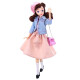 可儿娃娃 时装周贝雷帽 巴比公主洋娃娃  换装 女孩生日礼物 儿童玩具 3083-2