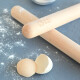 学厨 Hello Kitty 擀面杖30cm长压面棍实木擀面棍 黄油面包披萨饼饺子皮 烘焙工具KT7099