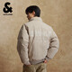 杰克·琼斯（JACK&JONES） 男生2025年冬季款羽绒服立领百搭日常外套美式简约上衣225312011