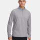 安德玛（Under Armour）UA男士长袖T恤男春夏男装1/4拉链跑步运动休闲长袖运动上衣 1387905-035 2XL