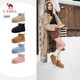 骆驼（CAMEL）小暖阳雪地靴女厚绒增高保暖靴 L25W275051 驼色(反绒面) 36