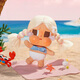 POP MART泡泡玛特 CRYBABY Vacation Mode On系列 - 搪胶毛绒挂件盲盒礼物 随机1个 不支持七天无理由退换