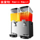 美莱特YLJ商用冷饮机单冷18L双缸三缸果汁机自助餐厅酸梅汤饮料机 18*2单冷