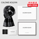 CALOWE KOLEVN高裆冬季男士围巾羊毛格子加厚保暖围脖新年礼物送男友送老公 2136黑灰色【澳洲羊毛+专柜礼盒】