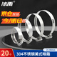 冰禹BYW-608 304不锈钢美式喉箍 水管箍卡箍强力抱箍 21-44mm(20个)