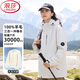 浪莎冲锋衣女三合一秋冬2024新款羽绒服内胆小个子滑雪服防风登山外套 【三合一100%羊毛内胆】象牙白 M 【推荐110-125斤】