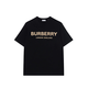 BURBERRY巴宝莉新款男士短袖T恤81042291 黑色 L 礼物