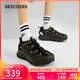 斯凯奇（Skechers）凉鞋男士厚底增高休闲运动男鞋包头溯溪鞋沙滩鞋237581