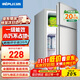 日普（RIPU）小冰箱迷你小型双门家用一级能效宿舍出租房办公室节能省电冷藏冷冻电冰箱 【年销百万】48升银色【3天不到1度电】