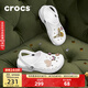 CROCS卡骆驰洞洞鞋贝雅男鞋女鞋轻便耐磨一脚蹬拖鞋休闲鞋|10126 白-100 37 /38(230mm)