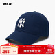 MLB帽子男女情侣棒球帽软顶鸭舌帽秋冬运动帽四季3ACP6601N-50NYS-F